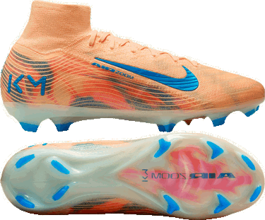 Tenisice i cipele Nike Zoom Superfly 10 Elite Kylian Mbappé FG Narančasta | fq8692-801, 4