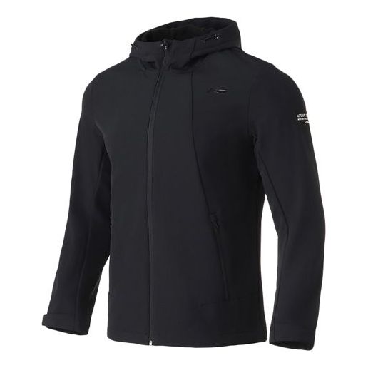 Vjetrovka Li-Ning Men's Outdoor Sports Jacket Crna | AFDQ703-1