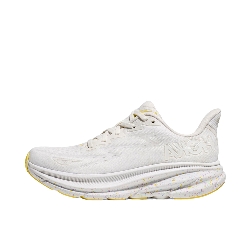 Trčanje Hoka One One Clifton 9 White Lemonade (Women's) Bijela | 1127896-WTL