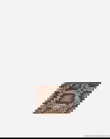 Novčanik Dolce & Gabbana Dolce & Gabbana Python Leather Bifold Wallet with Crossover DG Logo Bež | BP2463A204387145, 0