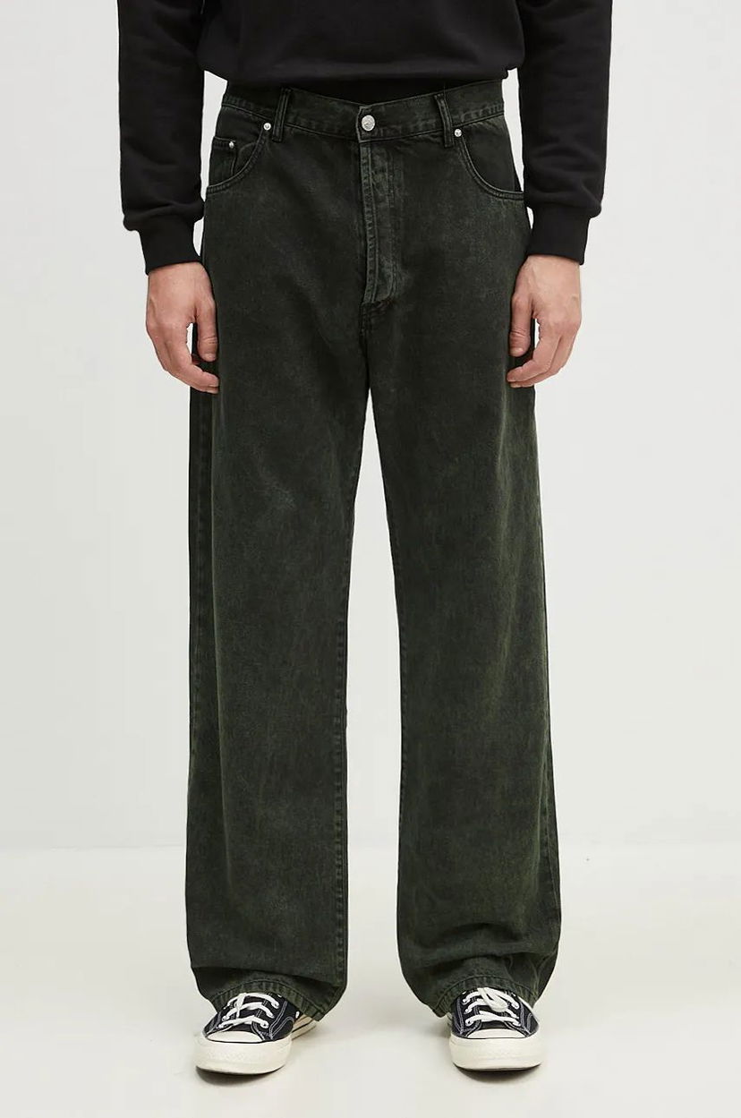 Jeans Aries Acid Wash Batten Jeans Zelena | AR3131302
