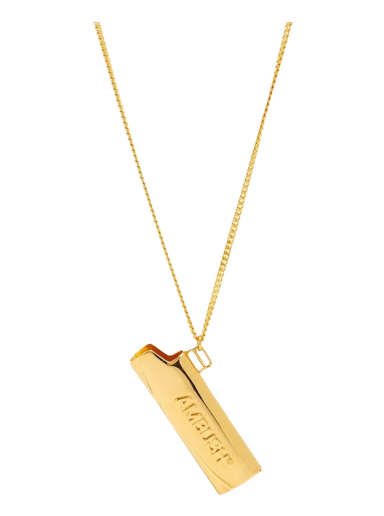 Ogrlica Ambush Lighter Case Necklace Gold Metalik | BMOB099F22BRA0017600