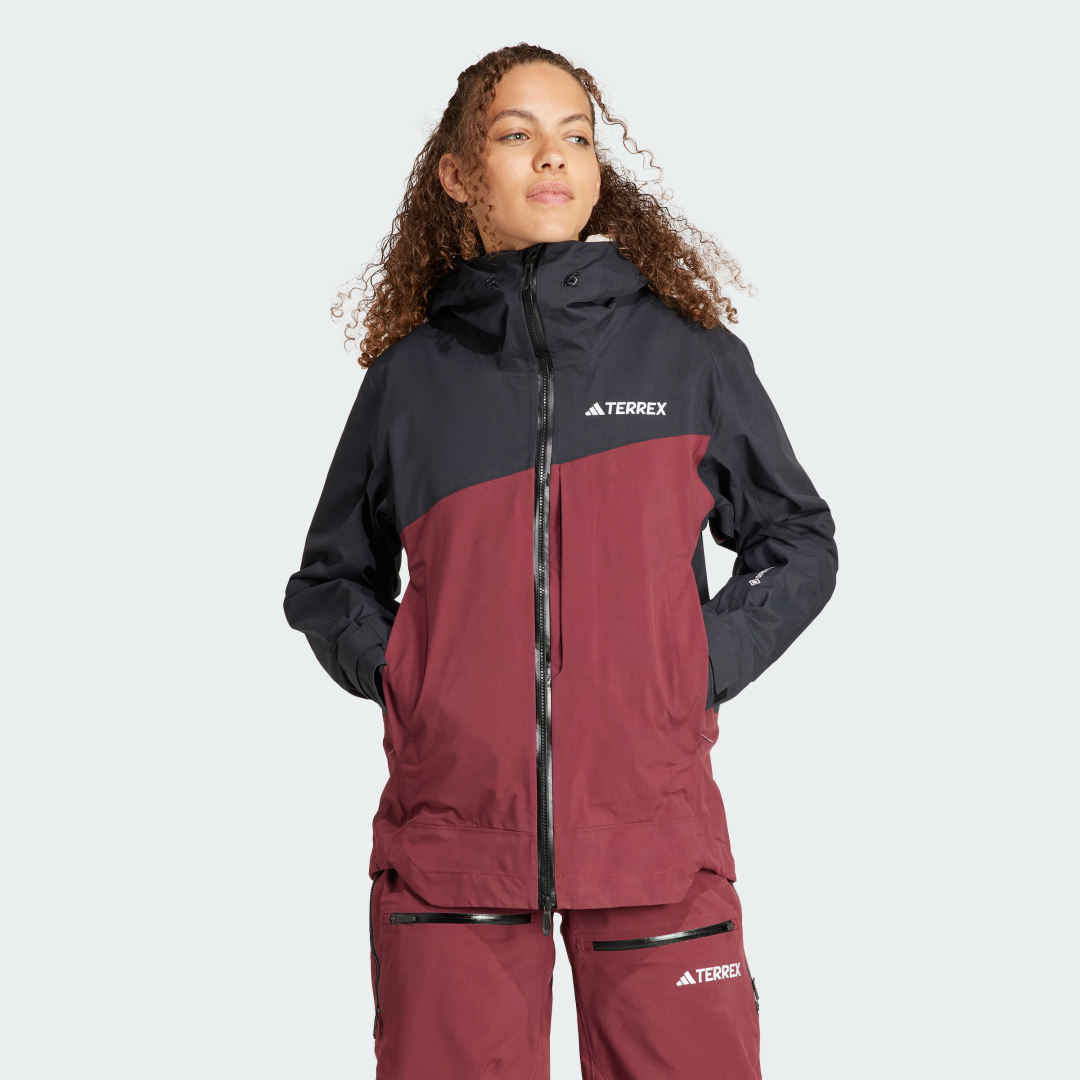Jakna adidas Performance Terrex Techrock 3-Layer GORE-TEX C-Knit Crvena | IB4226, 1