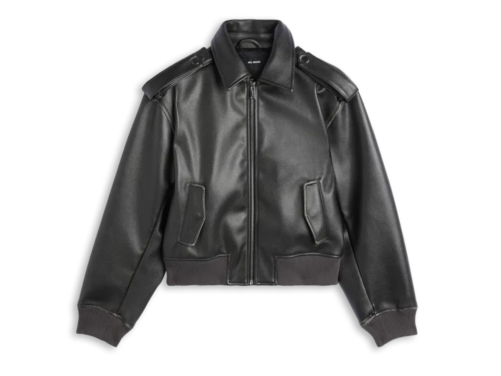 Jakna AXEL ARIGATO Leighton PU Bomber Jacket Crna | A1505002, 0