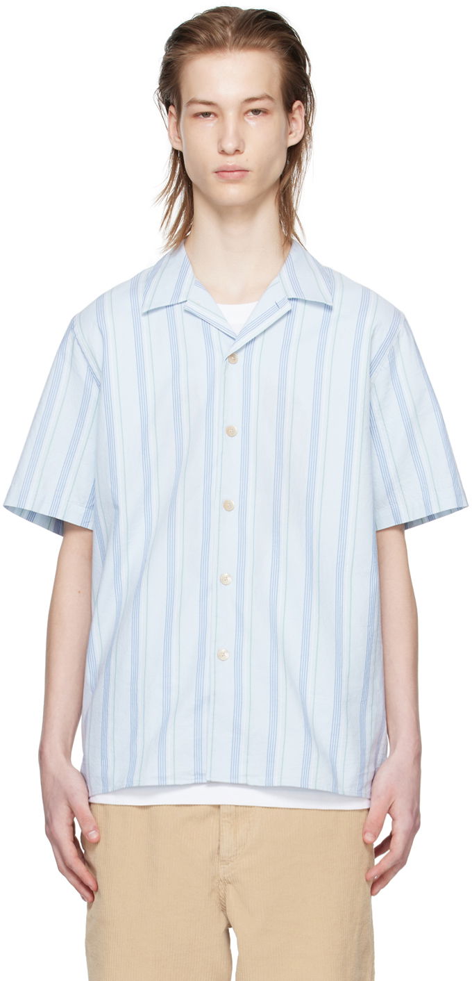 Košulja Paul Smith PS Paul Smith Stripe Vacation Shirt Plava | M2R-695U-M21996-41