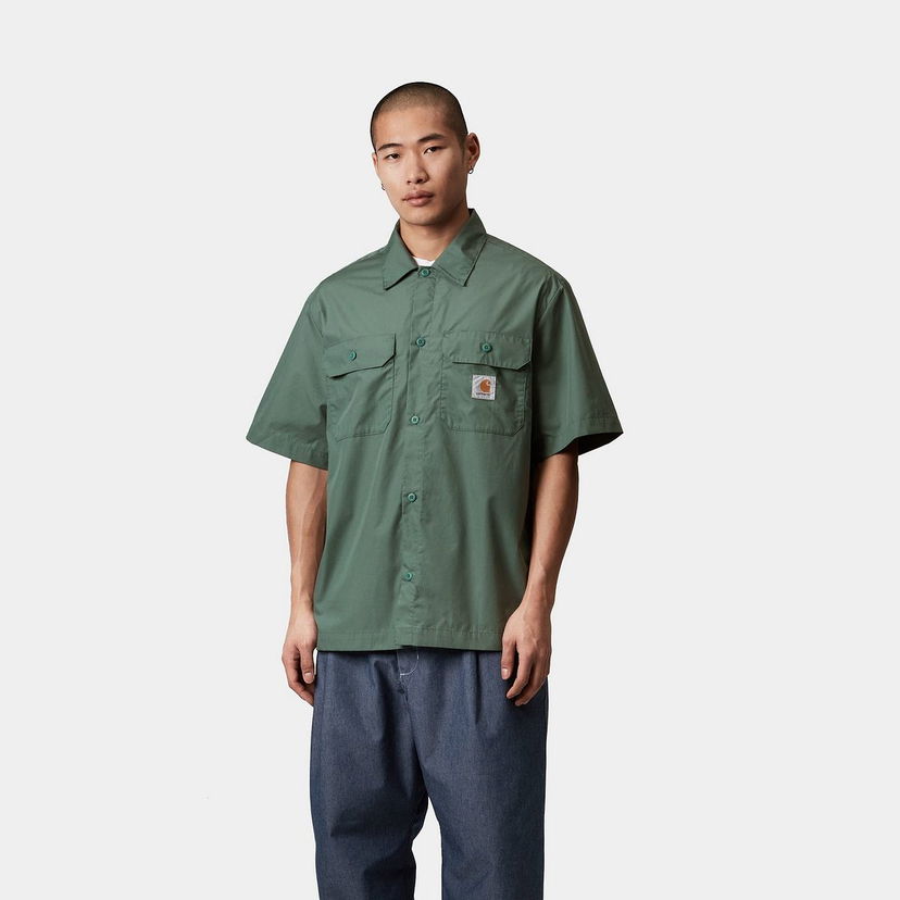 Košulja Carhartt WIP Carhartt WIP Craft Short Sleeve Shirt Zelena | I035232_9
