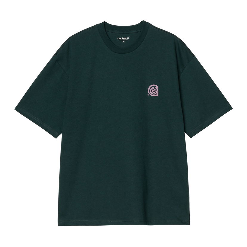 Majica kratkih rukava Carhartt WIP Short Sleeve Helix T-Shirt Zelena | I035194_9