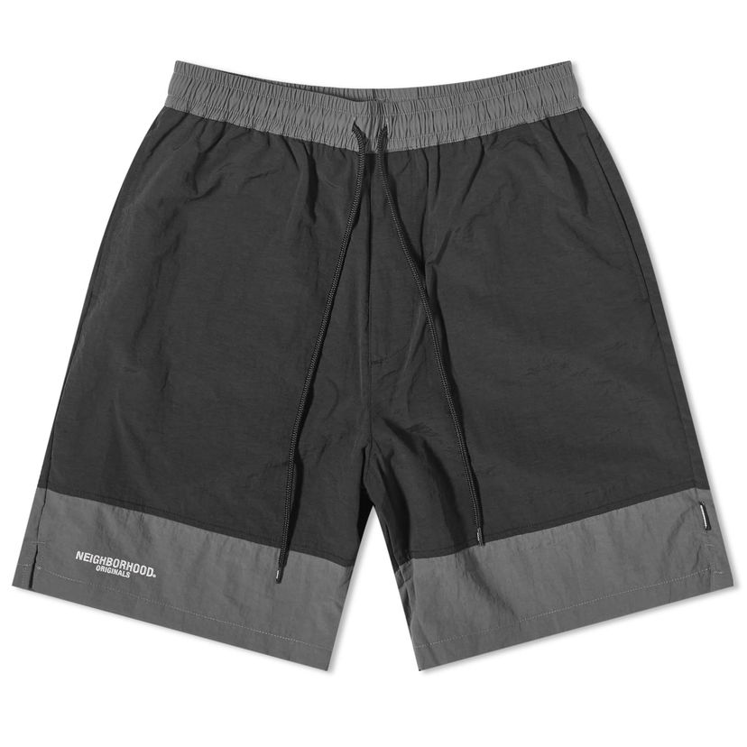 Kupaći kostimi Neighborhood Nylon Logo Swim Shorts Crna | 231TSNH-PTM03-BLK