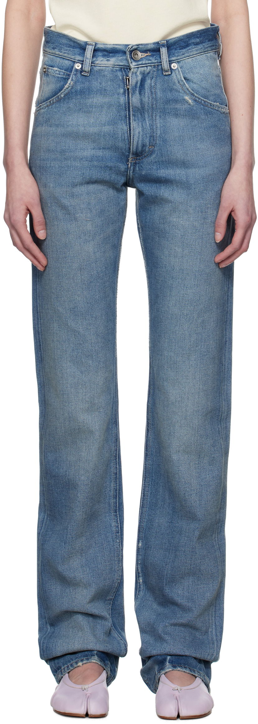 Jeans Maison Margiela Maison Margiela 5 Pockets Jeans Plava | S51LA0177 S30383