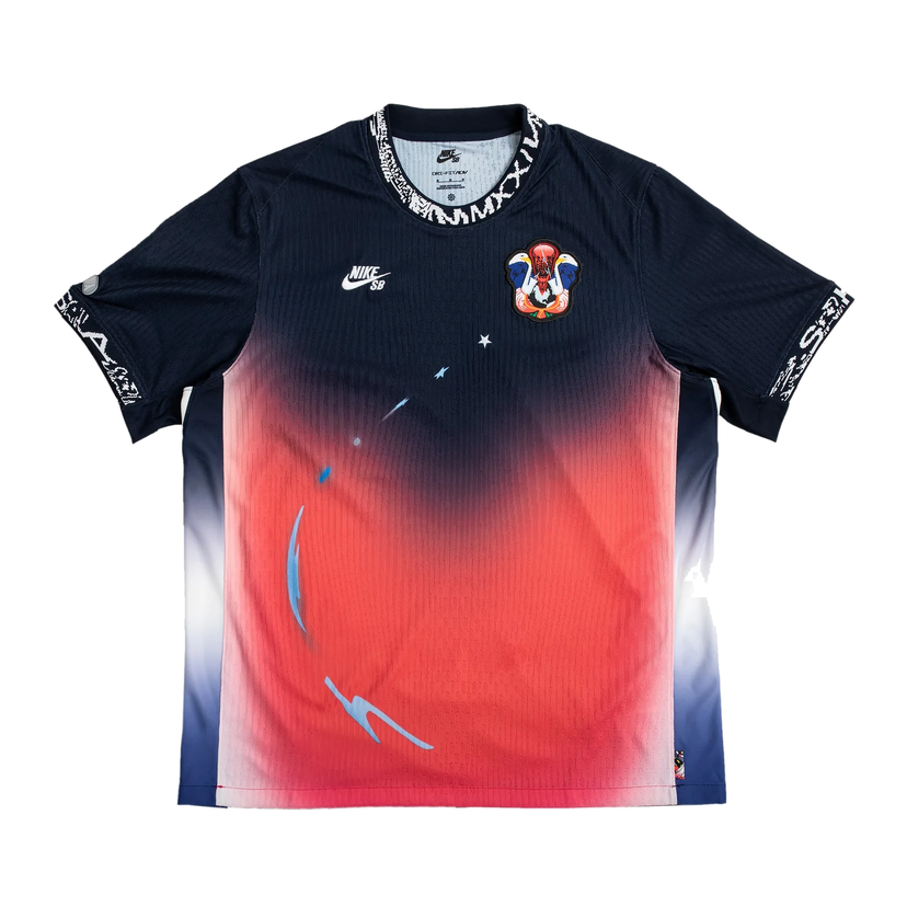 Dres Nike SB Team USA Dri-FIT ADV Short-Sleeve Jersey Plava | FZ4066-451