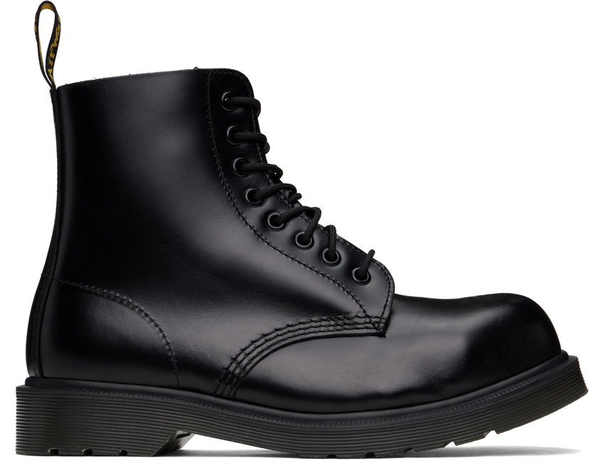 Odjeća Dr. Martens 1460 Analine Steel Toe Boots Crna | 41001001
