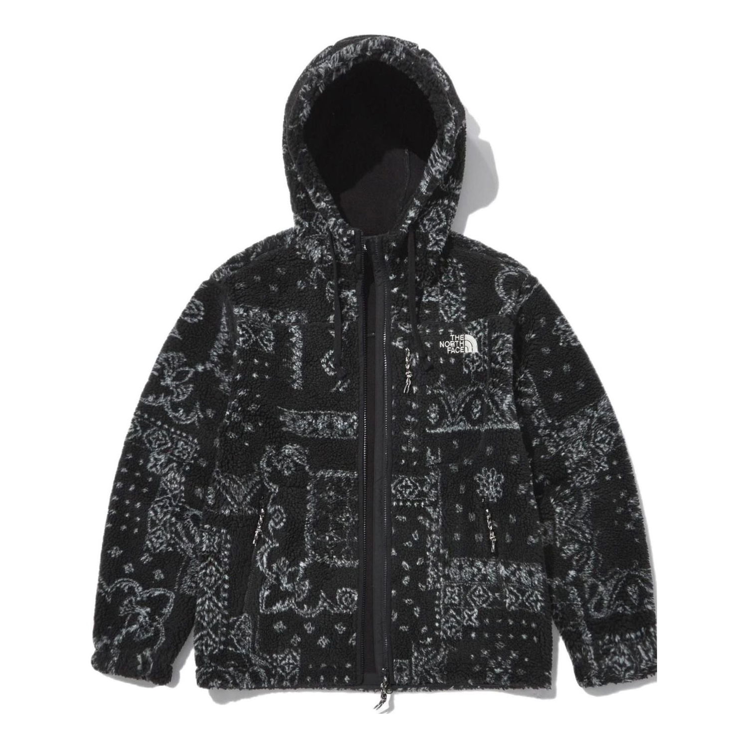 Džemper The North Face Fleece Novelty Patterned Jacket Crna | NJ4FN67A, 0