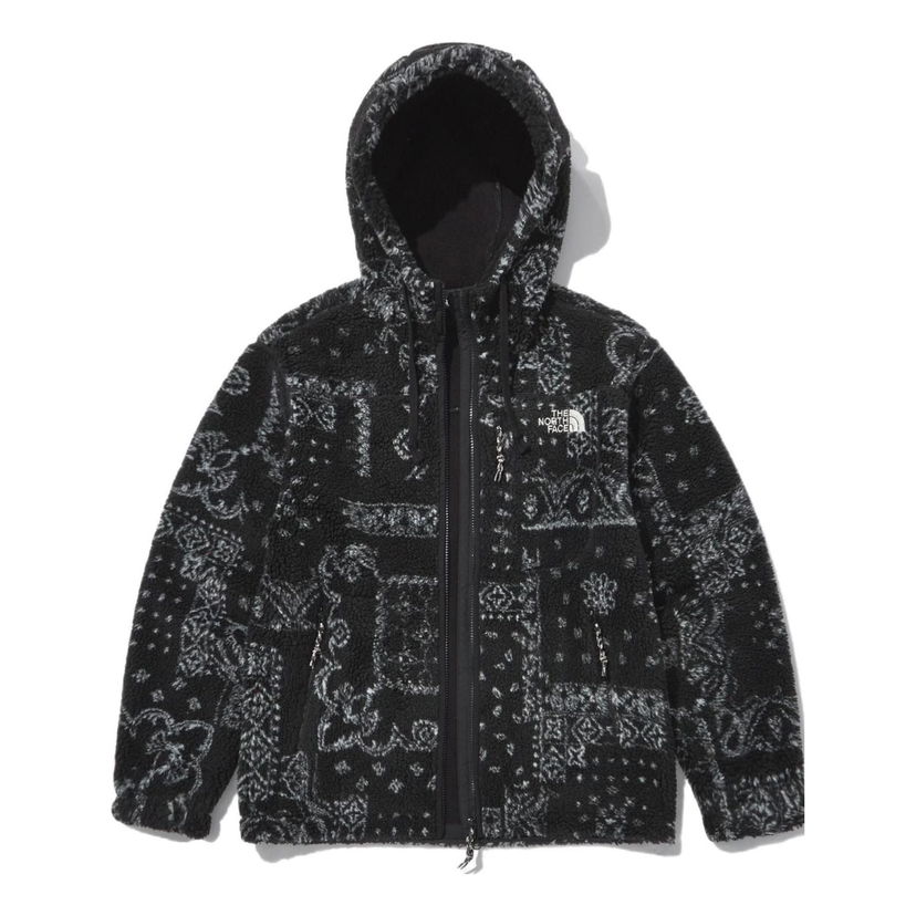 Džemper The North Face Fleece Novelty Patterned Jacket Crna | NJ4FN67A