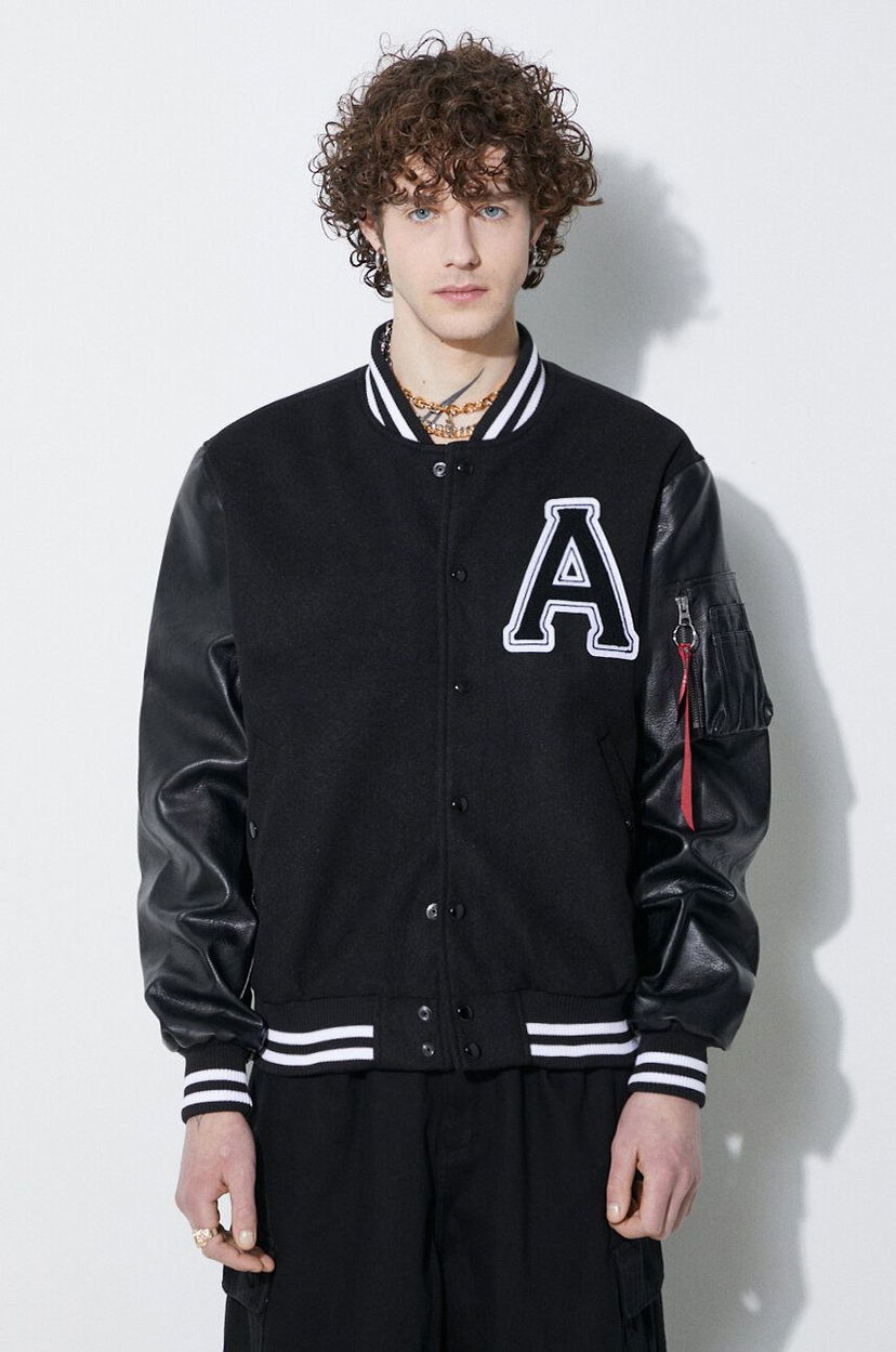 Bomber jakna Alpha Industries Alpha Industries College Bomber Jacket Crna | 146111