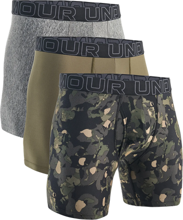 Bokserice Under Armour UA Perf Tech Nov 6in Boxer Briefs - 3 Pack Višebojno | 1383879-391, 0