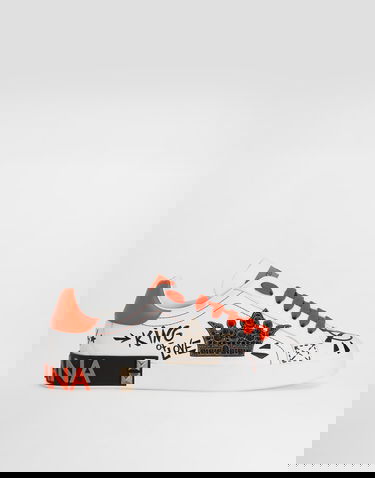 Tenisice i cipele Dolce & Gabbana Portofino Nappa Calfskin Bijela | CS1759A02198W924, 0