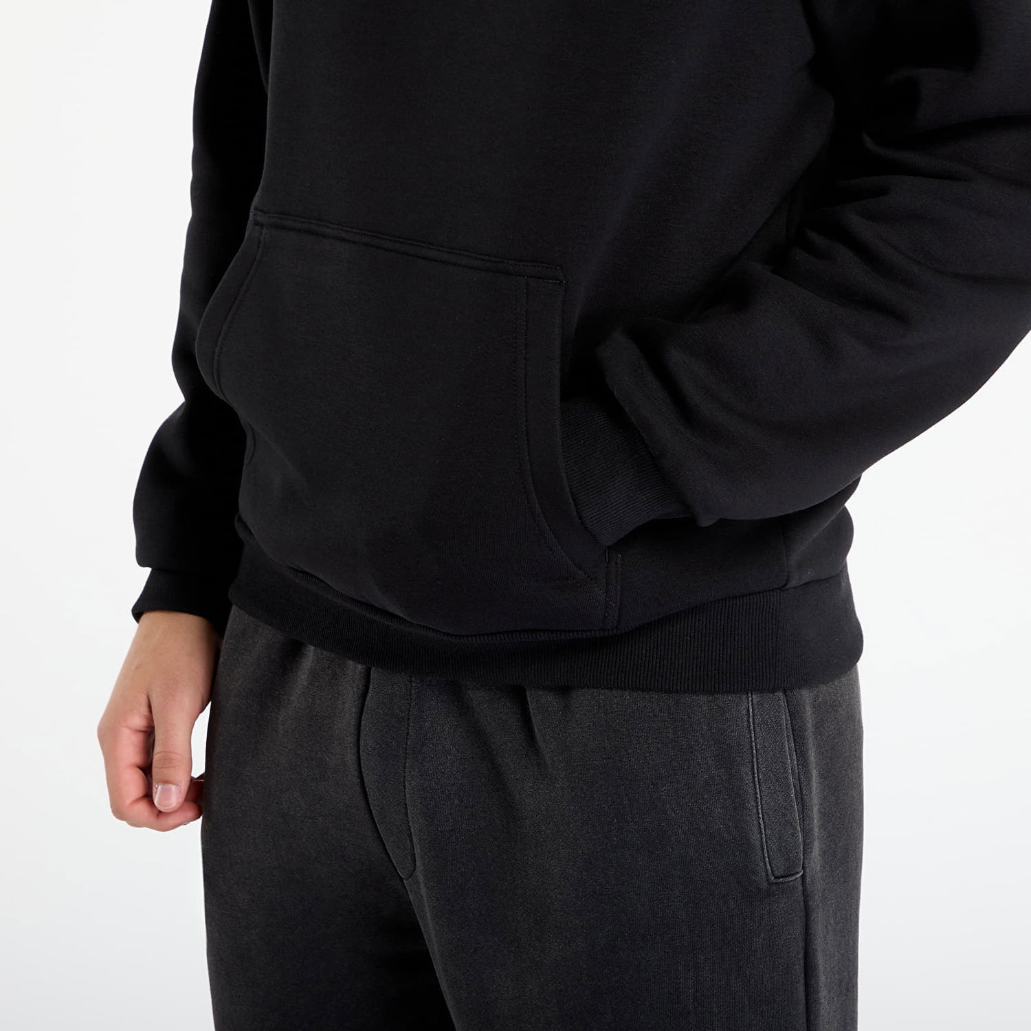 Dukserice Urban Classics Sweatshirt Fluffy Hoody XL Crna | TB6750-00007, 1