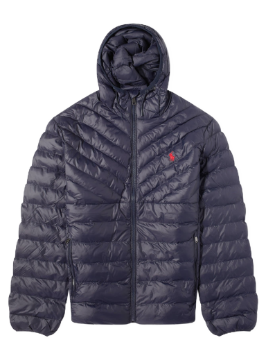 Pernata jakna Polo by Ralph Lauren Polo Ralph Lauren Terra Chevron Insulated Hooded Collection Crna | 710920283001