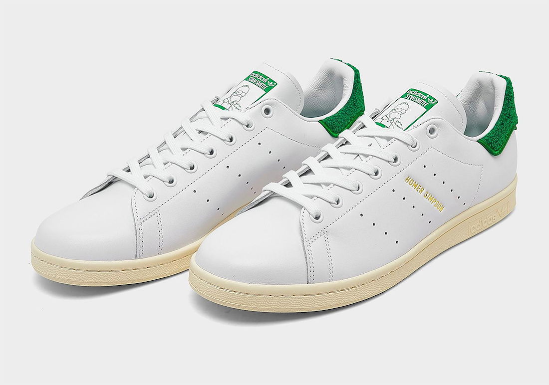Tenisice i cipele adidas Originals Stan Smith "Homer Simpson" Bijela | IE7564, 1