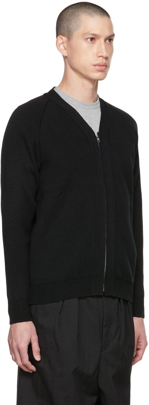 Džemper Comme des Garçons Homme Deux Lochaven of Scotland Zip Cardigan Crna | DH-N504-051, 1