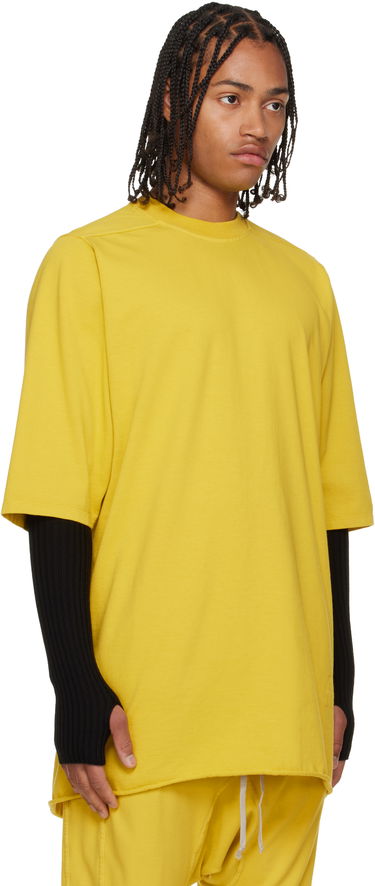 Majica kratkih rukava Rick Owens Concordians Jumbo SS T-shirt Žuta | DU02E7274 RIG, 1