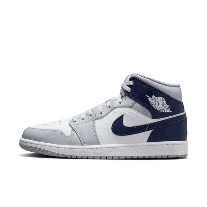 Tenisice i cipele Jordan Air Jordan 1 Mid "Wolf Grey & Midnight Navy" Siva | DQ8426-104