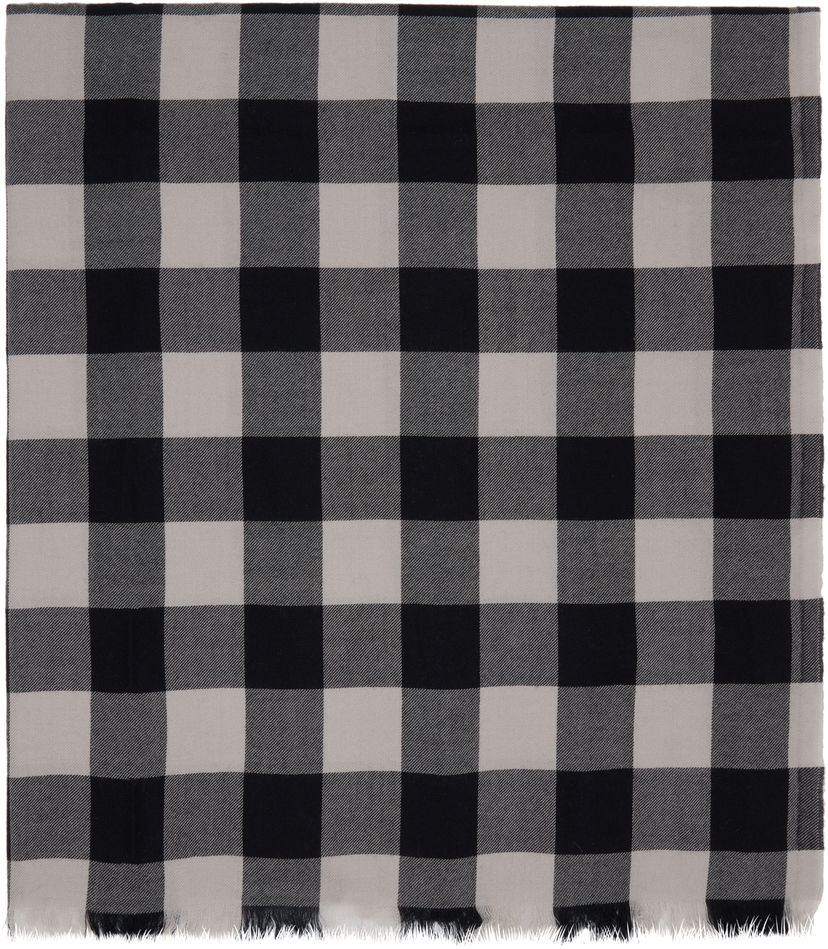 Šal Rick Owens Rick Owens Jumbo Plaid Scarf Višebojno | RU02E1463 SCARJP