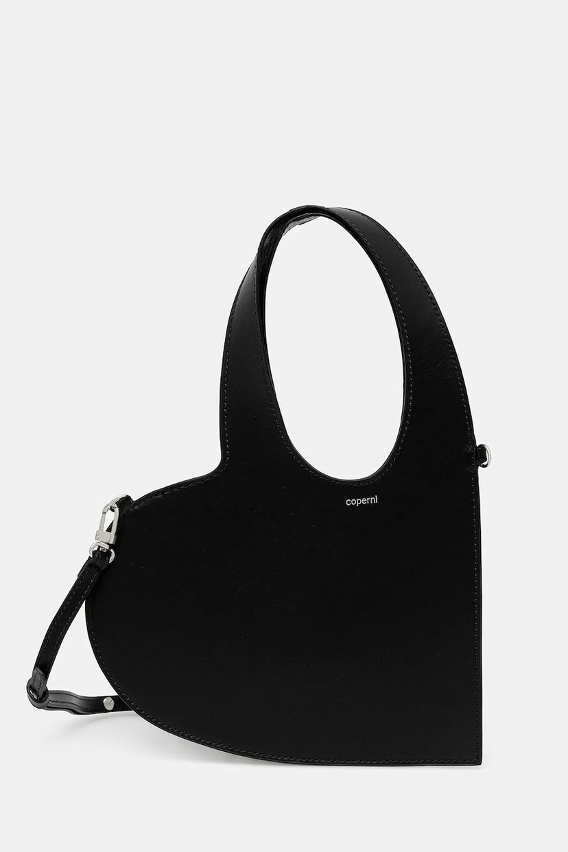 Ručna torbica Coperni Coperni Mini Heart Tote Bag Crna | COPBA93F6062