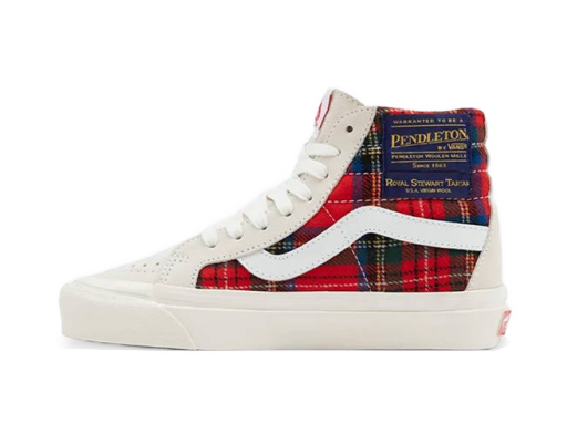 Skateboarding Vans Pendleton® UA SK8-Hi 38 DX Bež | VN0A38GF9GT