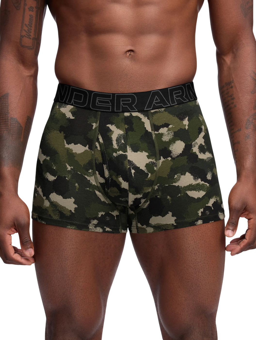 Bokserice Under Armour Performance Cotton Boxer Briefs 3-Pack with Print Višebojno | 1383892-391, 1