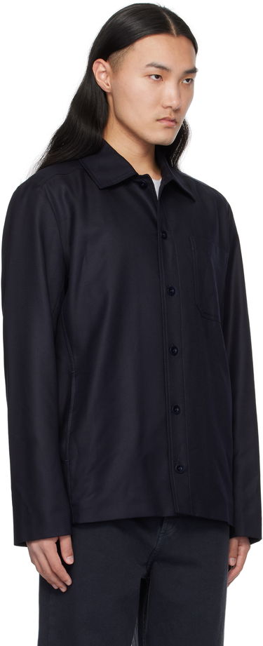 Košulja A.P.C. Button-Up Regular-Fit Overshirt Plava | LYAAV-H02991, 1