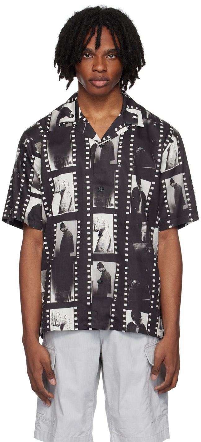 Košulja Carhartt WIP Photo Strip Print Relaxed Fit Shirt Crna | I033070