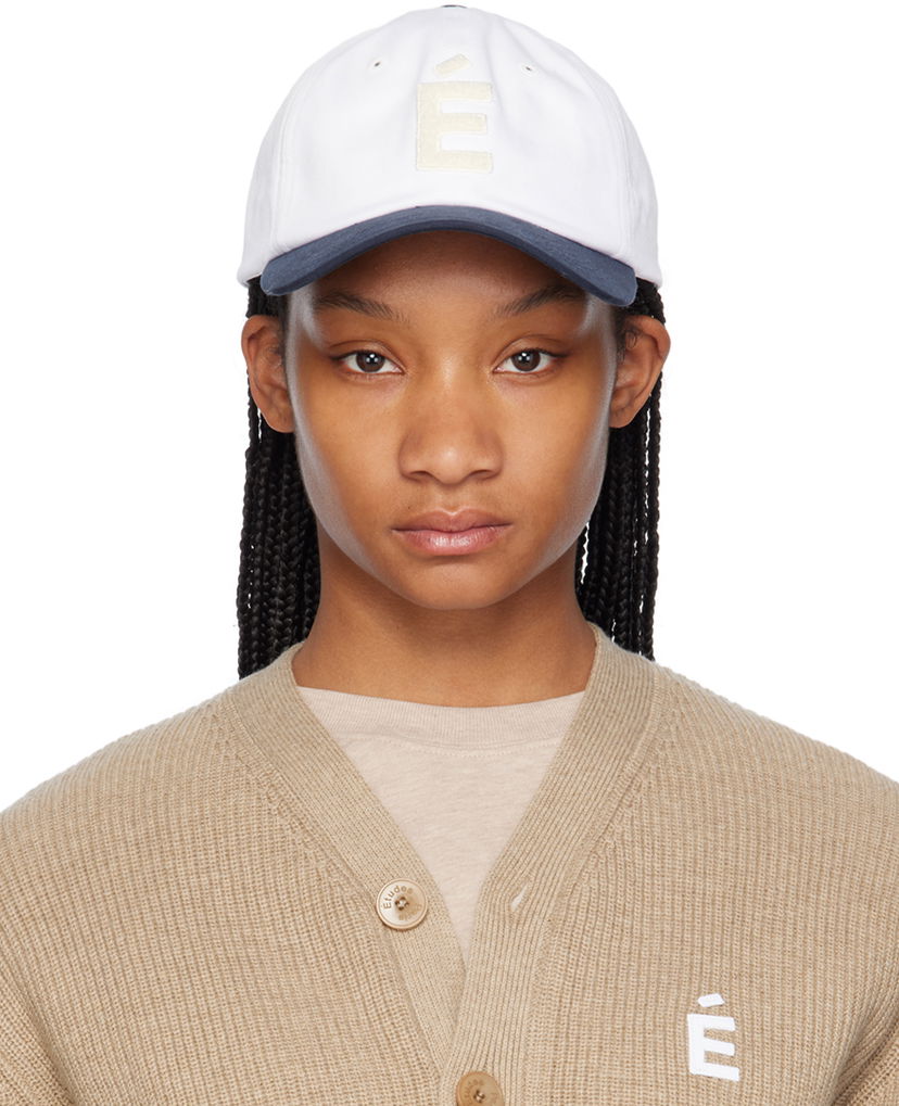 Kapa Études Two Tone Baseball Cap Bijela | E24NM912A01800