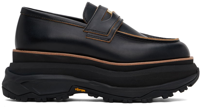 Odjeća sacai sacai Platform Loafers Crna | SCM-239