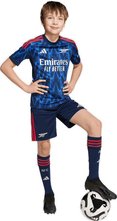 Kratke hlače adidas Originals Arsenal 2025/26 Away Shorts Kids Tamnoplava | ji9547, 5