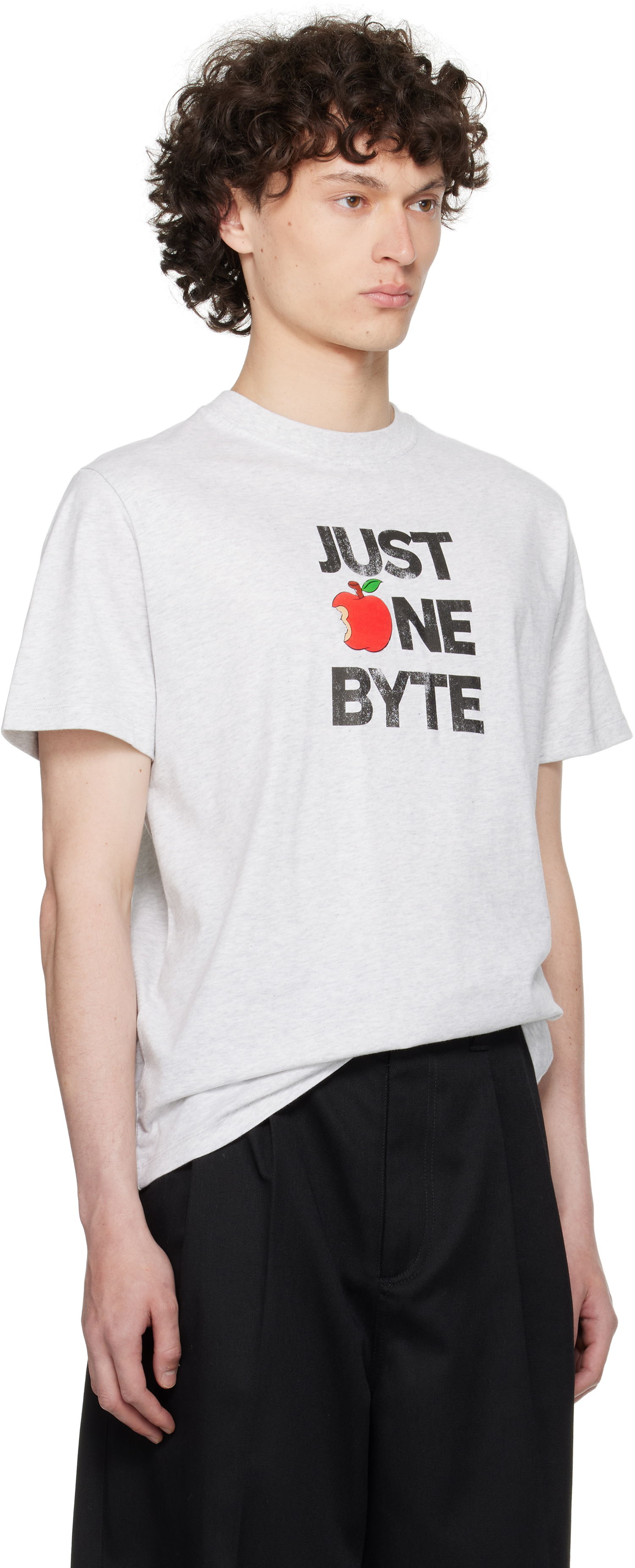 Majica kratkih rukava Coperni Coperni Disney 'Just One Byte' Boxy T-Shirt Siva | DJS03F5028BMEN, 1