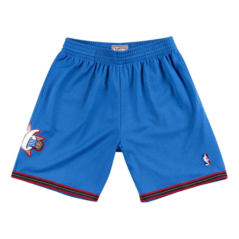 Kratke hlače Mitchell & Ness Mitchell & Ness Philadelphia 76ers 1999-00 Swingman Shorts Plava | SMSHGS18034-P76ROYA99