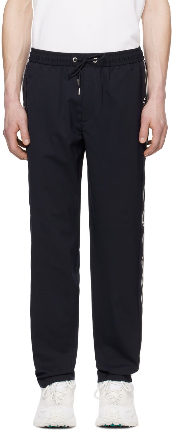 Trenirka Moncler Striped Sweatpants Tamnoplava | J10912A00005597FV