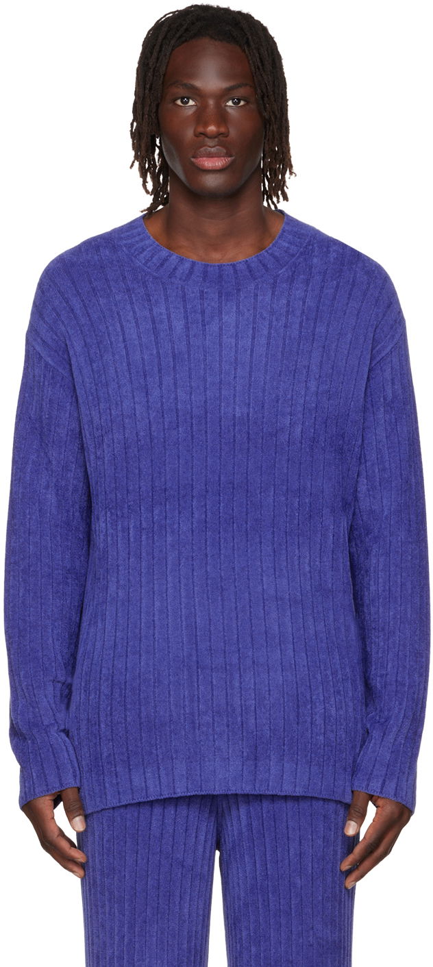Džemper Dion Lee Dion Lee Blueprint Ribbed Knit Sweater Ljubičasta | C7100P22