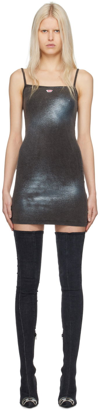 Haljina Diesel D-Hopy-N2 Minidress Siva | A12721 0EPAG