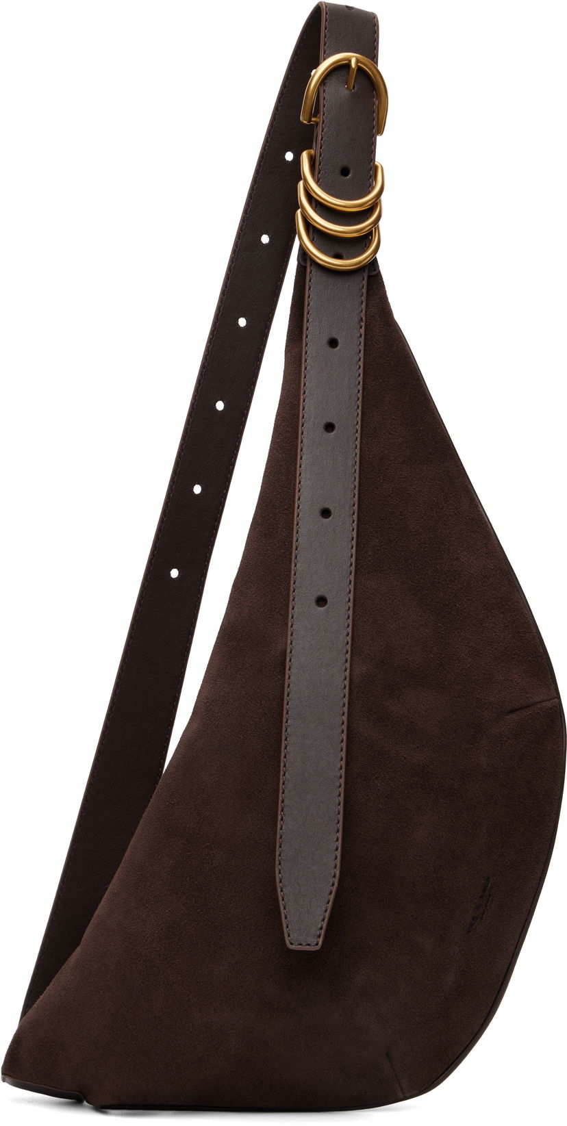 Torba za rame rag & bone Rag & Bone Brooklyn Suede Sling Bag Smeđa | SD100229