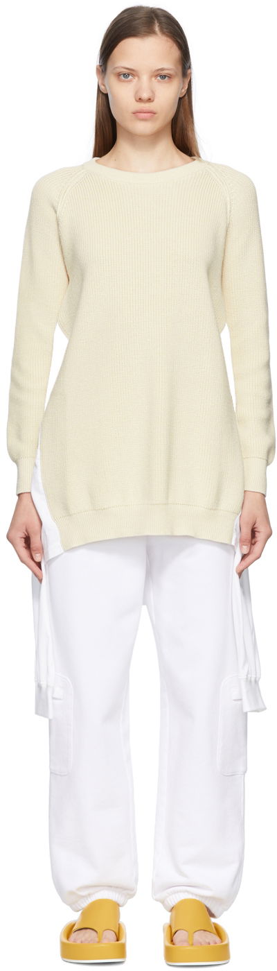 Haljina Maison Margiela Cotton Tunic Dress Bež | S62GP0063 S17973