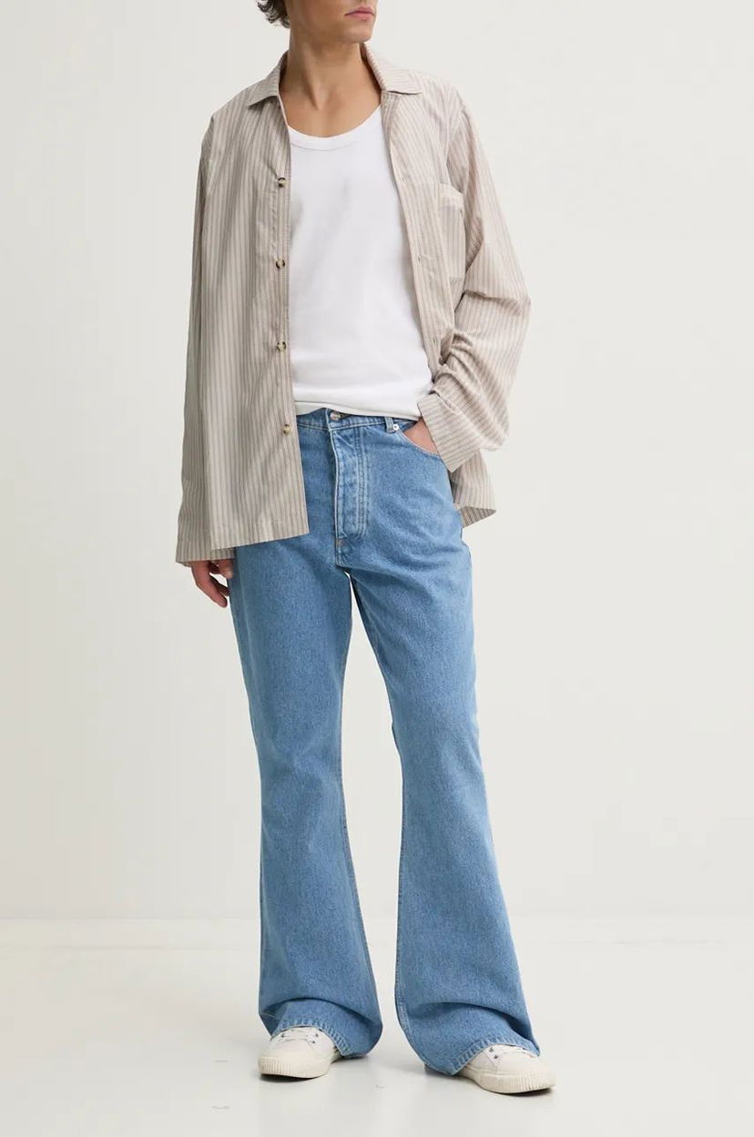 Jeans Nanushka Bootcut Jeans Plava | NM24PFPA01652