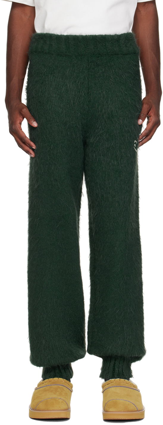 Trenirka ADER ERROR Embroidered Sweatpants Zelena | BMADFWBT0401GN