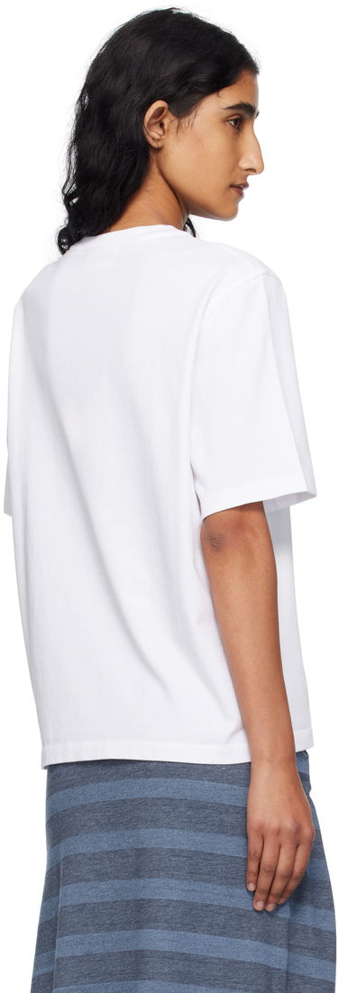 Majica kratkih rukava MAISON KITSUNÉ Maison Kitsuné Handwriting Comfort T-Shirt Bijela | PW00114KJ0119, 2