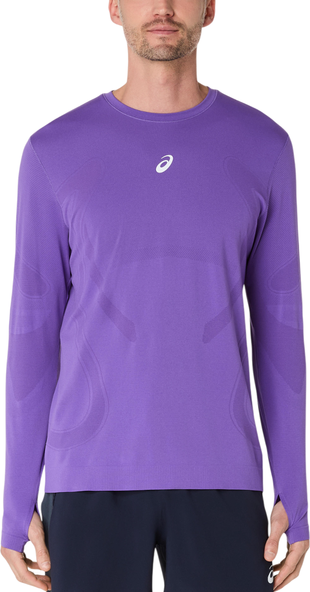Majica kratkih rukava Asics ASICS Road Seamless Long Sleeve Top Ljubičasta | 2011d356-500
