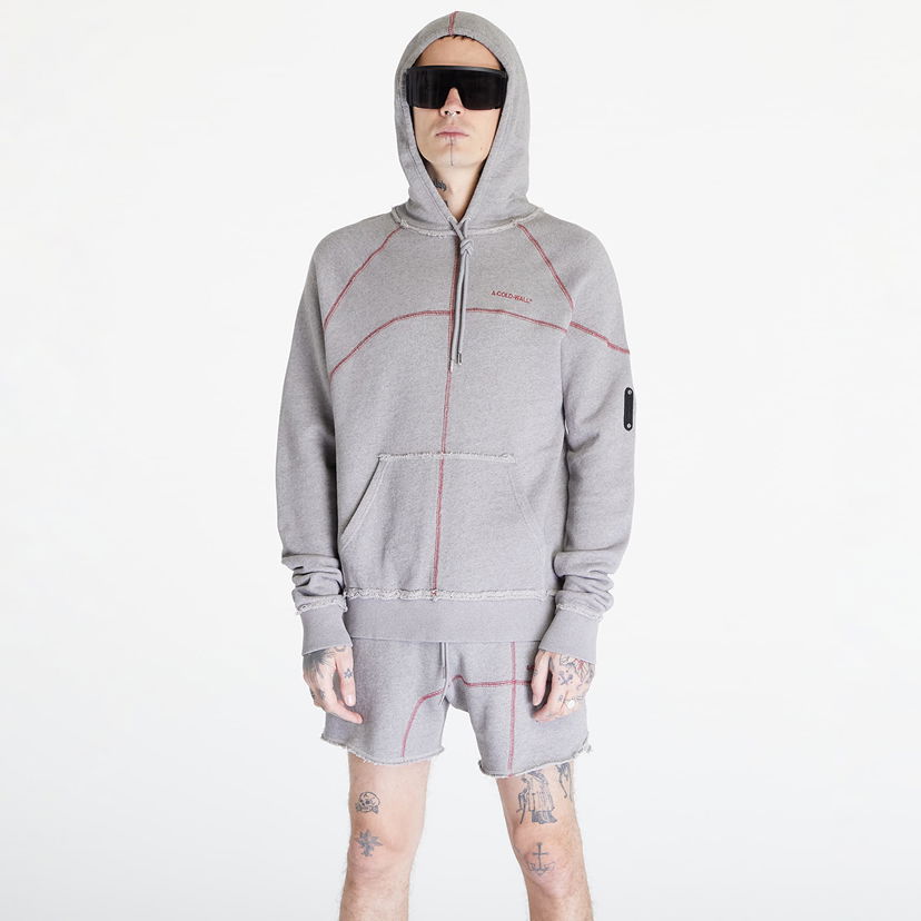 Dukserice A-COLD-WALL* Intersect Hoodie Siva | ACWMW179 Cement