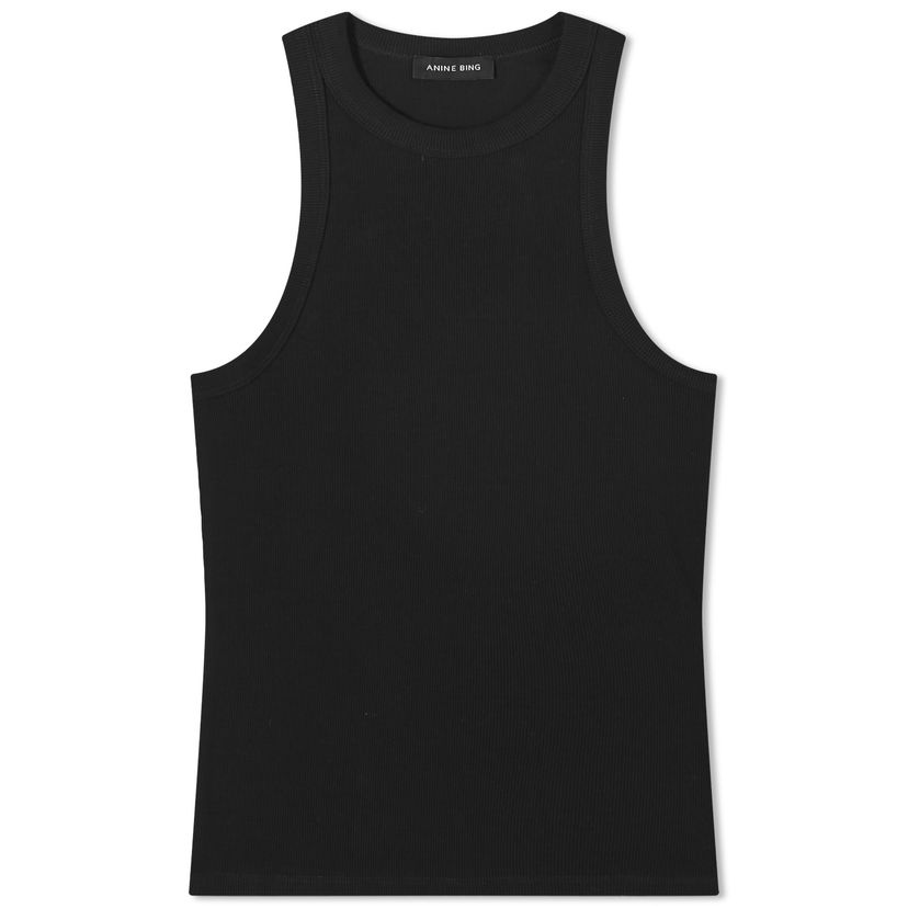Majica bez rukava Anine Bing Eva Tank Top Crna | A-08-0151-000