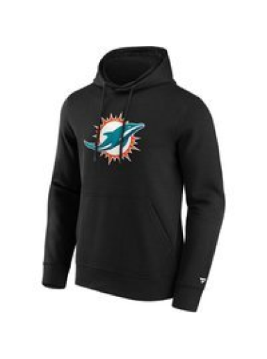 Dukserice Nike NFL Miami Dolphins Primary Logo Graphic Hoody Crna | 1311M-BLK-MDO-EG1