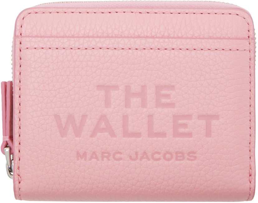 Novčanik Marc Jacobs Marc Jacobs 'The' Leather Mini Compact Wallet Ružičasta | 2R3SMP044S10